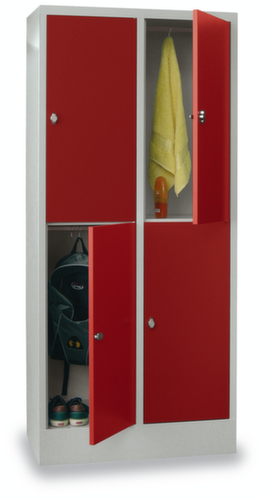 PAVOY Schließfachschrank Basis, 4 Fächer