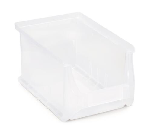 Sichtlagerkasten, transparent, Tiefe 235 mm, Polypropylen