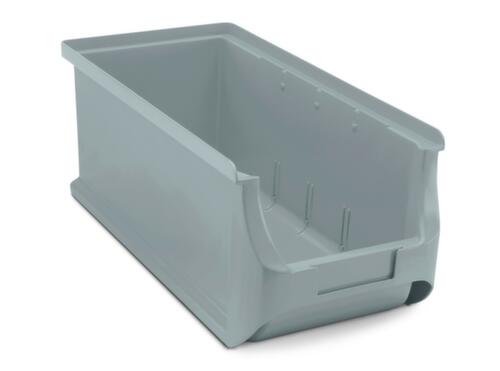 Sichtlagerkasten, grau, Tiefe 320 mm, Polypropylen
