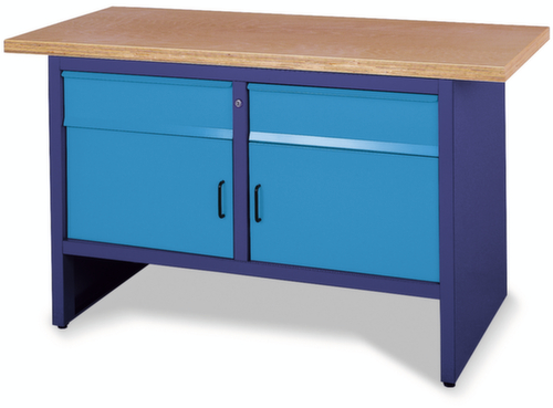 Thurmetall Werkbank, 2 Schubladen, 2 Schränke