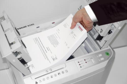 IDEAL Mobiler Aktenvernichter SHREDCAT 8280 CC, Partikel 4x10 mm