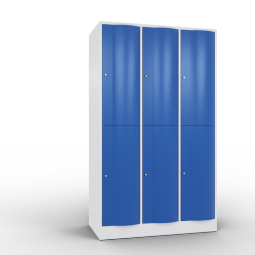 C+P Schließfachschrank Resisto, 6 Fächer