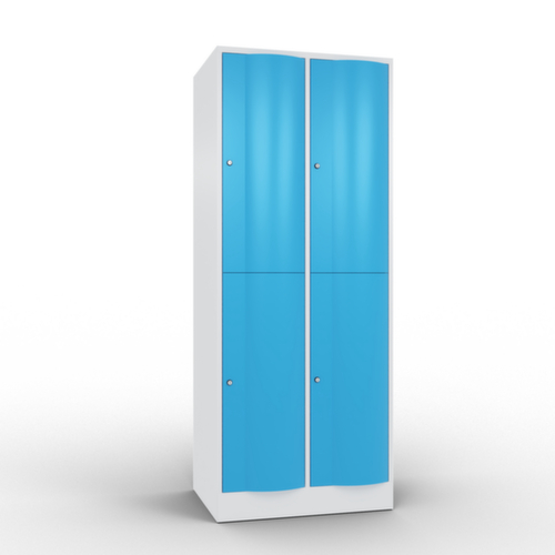 C+P Schließfachschrank Resisto, 4 Fächer