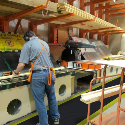 Anti-Ermüdungsmatte Arnhem Tränenblechprofil