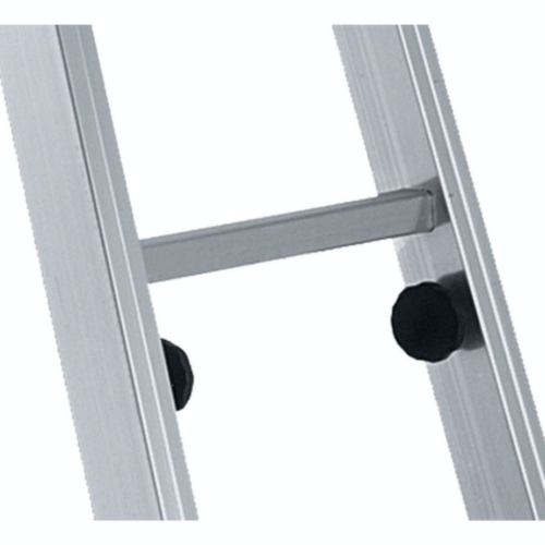 ZARGES Treppenstehleiter, 2 x 6 Sprossen