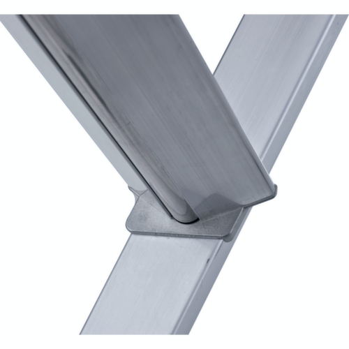 ZARGES Stehleiter Nova S einseitig begehbar, 5 Riffelblechstufe(n)