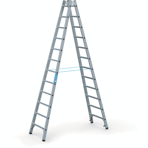 ZARGES Sprossenstehleiter in robuster Industrieausführung