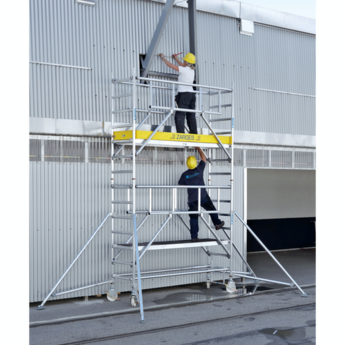 ZARGES Fahrgerüst Z600 S-PLUS mit Auslegern aus Leichtmetall