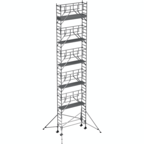 ZARGES Fahrgerüst Z600 S-PLUS mit Auslegern aus Leichtmetall