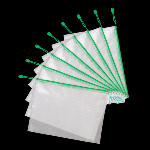 tarifold Reißverschlussbeutel, transparent, DIN A4