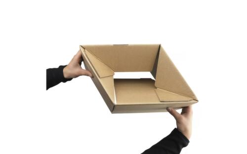 Wellpapp-Faltkarton mit Automtikboden