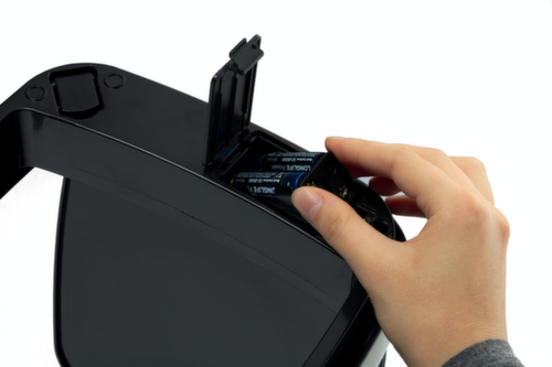 Durable Sensor-Abfallbehälter NO TOUCH aus Edelstahl, 12 l, metallic-silber