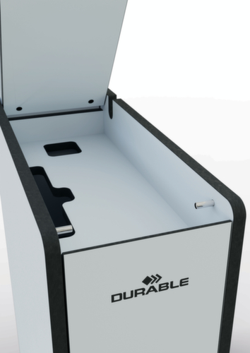 Durable Fahrbarer TV-Tisch COWORKSATION®, Höhe x Breite x Tiefe 1292 x 572 x 574 mm