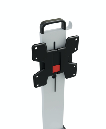 Durable Fahrbarer TV-Tisch COWORKSATION®, Höhe x Breite x Tiefe 1292 x 572 x 574 mm