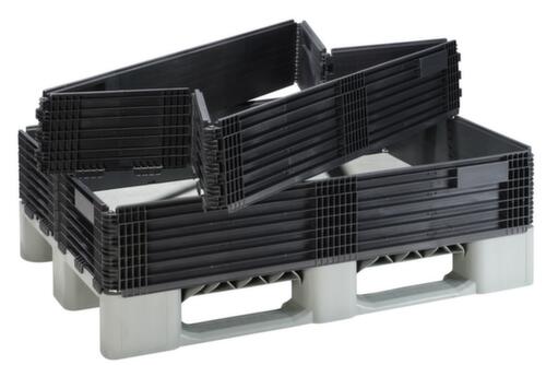 Paletten-Aufsatzrahmen KIGAFRAME® aus 100% recyceltem Kunststoff