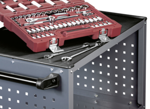 KRAFTWERK® Service Wagen BT700 40x60 mit Gummimatte