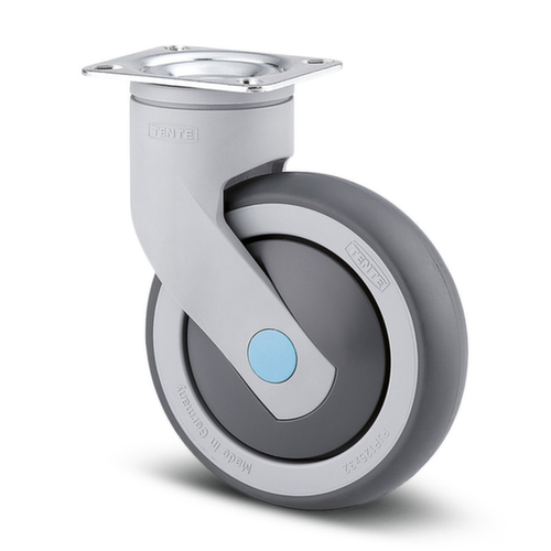 Hupfer Rostfreie Radausstattung für Edelstahl-Etagenwagen