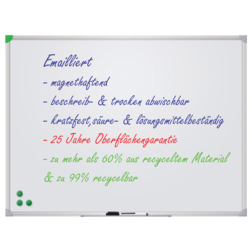 Franken Whiteboard U-Act!Line, Höhe x Breite 1200 x 1800 mm
