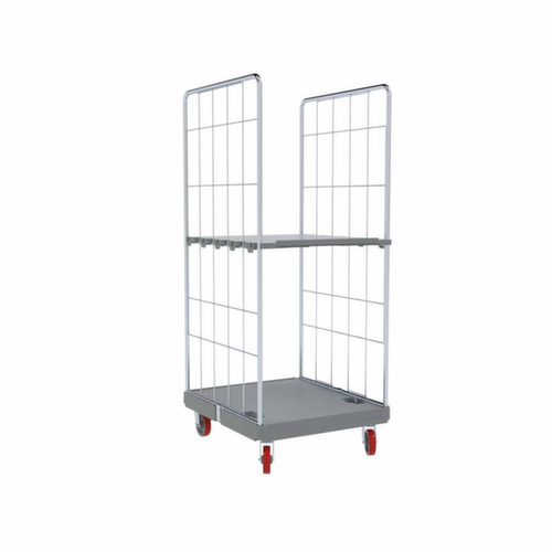 Hygiene-Rollbehälter rolltainer®, Traglast 500 kg, Länge x Breite 815 x 724 mm