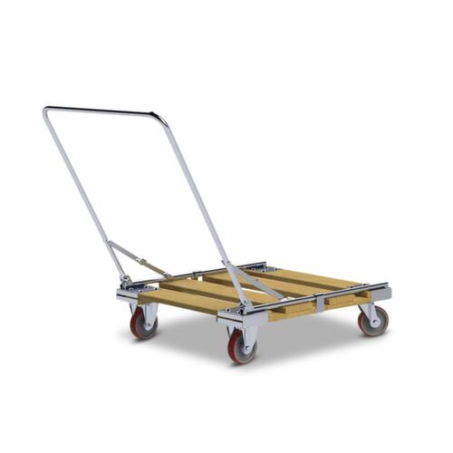 Rollplatte mit Schiebebügel