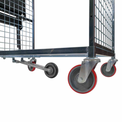 Kommissionierwagen, Traglast 150 kg, 2 Etagen