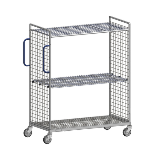 Kommissionierwagen, Traglast 150 kg, 2 Etagen