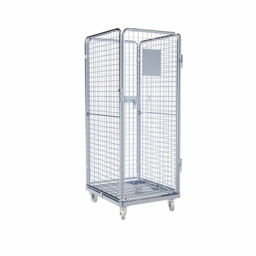 Rollbehälter rolltainer® ADB mit Tür, Traglast 500 kg, Länge x Breite 800 x 710 mm