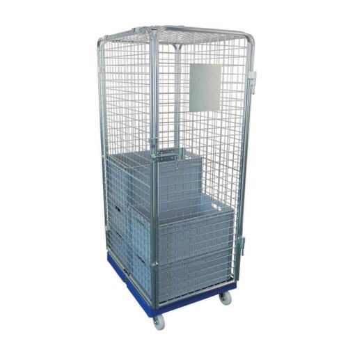 Sicherheitsrollbehälter rolltainer®, Traglast 500 kg, Länge x Breite 870 x 682 mm