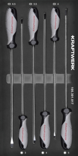 KRAFTWERK® Schraubendreher Schlitz Innensechsk. Einlage