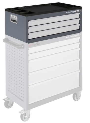 Werkstattwagen-Aufsatz BT700/LT700, 3 Schublade(n)