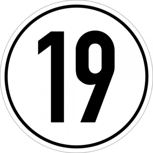 Geschwindigkeitsbegrenzung SafetyMarking® 19 km/h gemäß StVZO