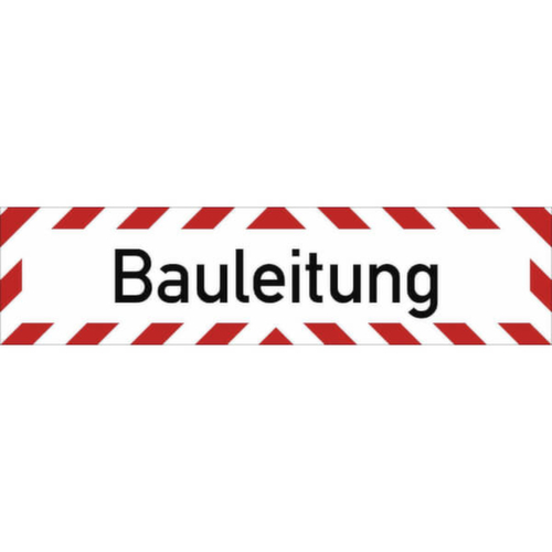 Hinweisschild SafetyMarking® für Baustellenfahrzeuge