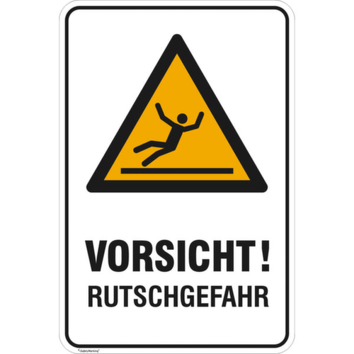 Warnkombischild SafetyMarking® "Vorsicht! Rutschgefahr"