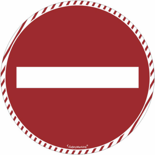 Bodenmarkiersymbol SafetyMarking®, Durchgang verboten