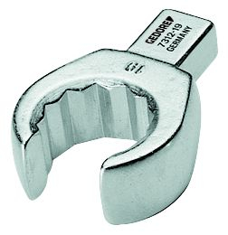 GEDORE 7312-18 Einsteckringschlüssel offen SE 9x12 18 mm