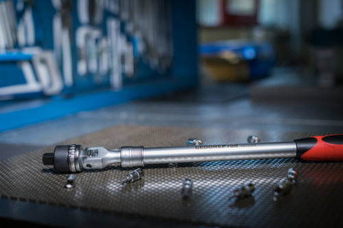 GEDORE R60110009 2K-Gelenk-Teleskopknarre 1/2 430-580 mm