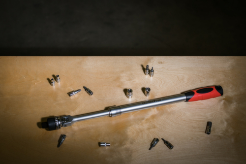 GEDORE R60110009 2K-Gelenk-Teleskopknarre 1/2 430-580 mm