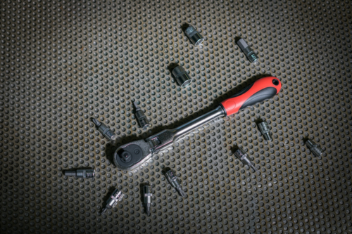 GEDORE R60120027 2K-Gelenk-Umschaltknarre 1/2 292 mm RSW5°