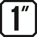 GEDORE K 21L 33 Kraftschraubereinsatz 1" lang 6-kant 33 mm