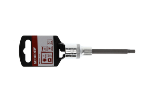 GEDORE R62550519 Schraubendraubereinsatz 1/2" 5 mm Länge 100 mm