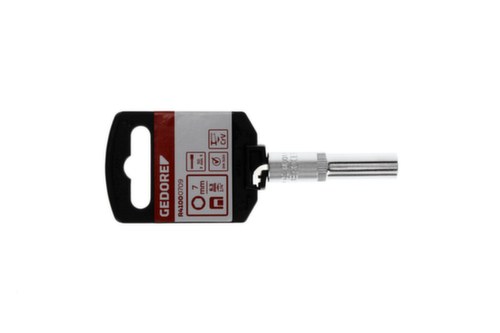 GEDORE RED R41000709 Steckschlüsseleinsatz 1/4" 6-kant 7 mm Länge 50 mm