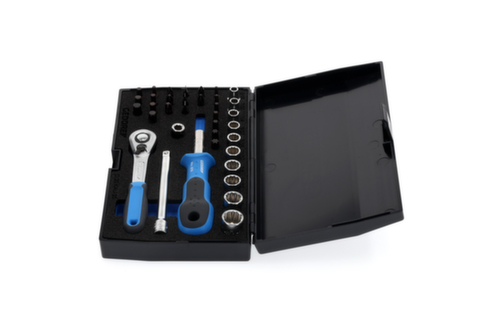 GEDORE D 20 KAU-20 Steckschlüssel-Satz 1/4" 37-teilig UD-IN-IS-PH-PZ-TX