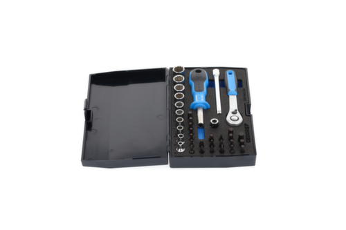 GEDORE D 20 KMU-20 Steckschlüssel-Satz 1/4" 37-teilig UD-IN-IS-PH-PZ-TX