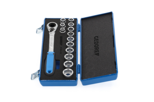 GEDORE 19 SKU-20 Steckschlüssel-Satz 1/2"