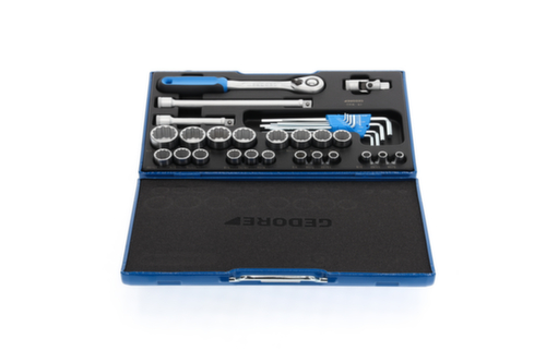 GEDORE D 19 WAU-20 Steckschlüssel-Satz 1/2" 31-teilig UD 5/16-1.1/4"
