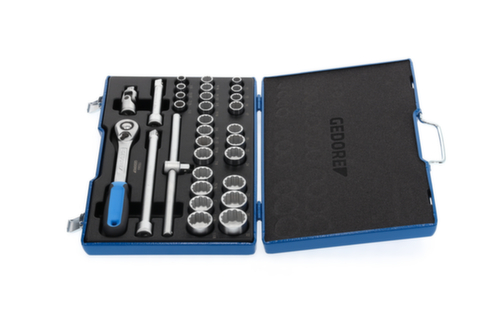 GEDORE D 19 XMAU-20 Steckschlüssel-Satz 1/2" 31-teilig