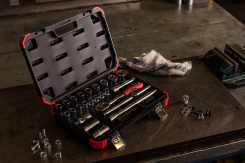 GEDORE R69003024 Steckschlüssel-Satz 1/2" 10-32mm 24-teilig