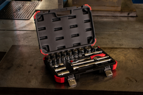 GEDORE R69003024 Steckschlüssel-Satz 1/2" 10-32mm 24-teilig