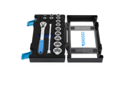 GEDORE 19 DMU-20 Steckschlüssel-Satz 1/2"