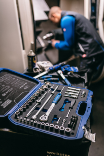 GEDORE 19 BMC 20 Steckschlüssel-Satz 1/4"+1/2"